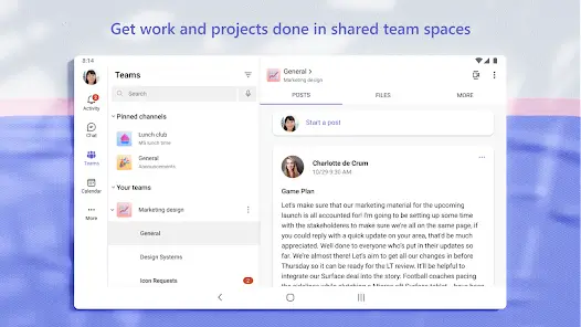 تطبيق Microsoft Teams